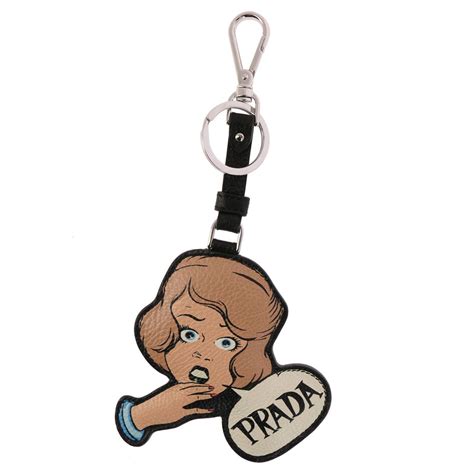 prada otto-toto keychain for sale|Prada keychains for women.